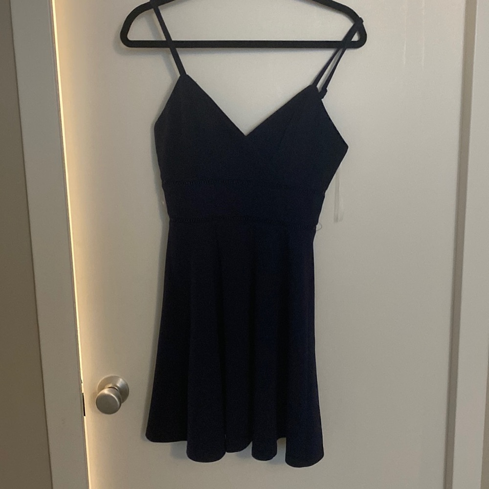 Navy blue dress